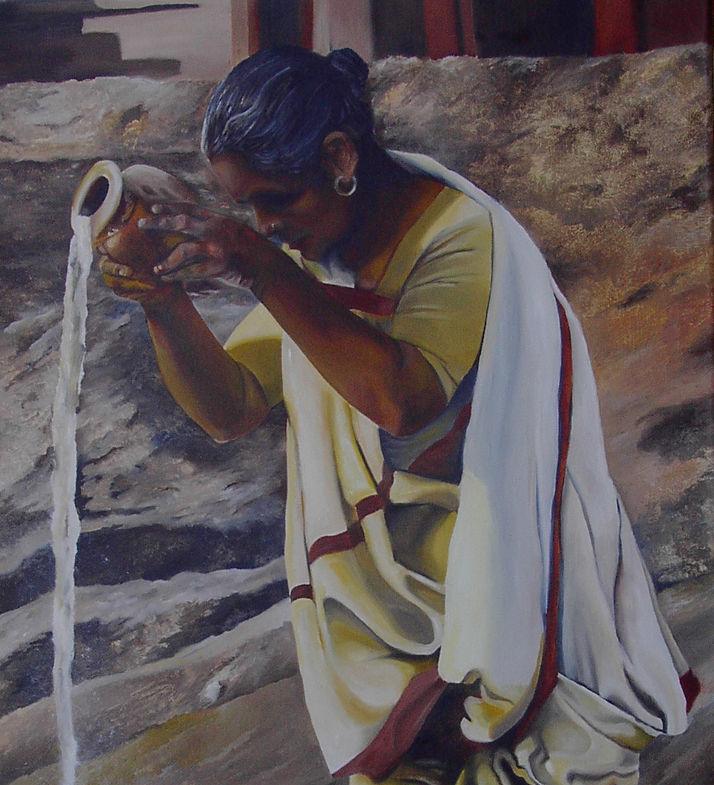 dona hindu al Ganges